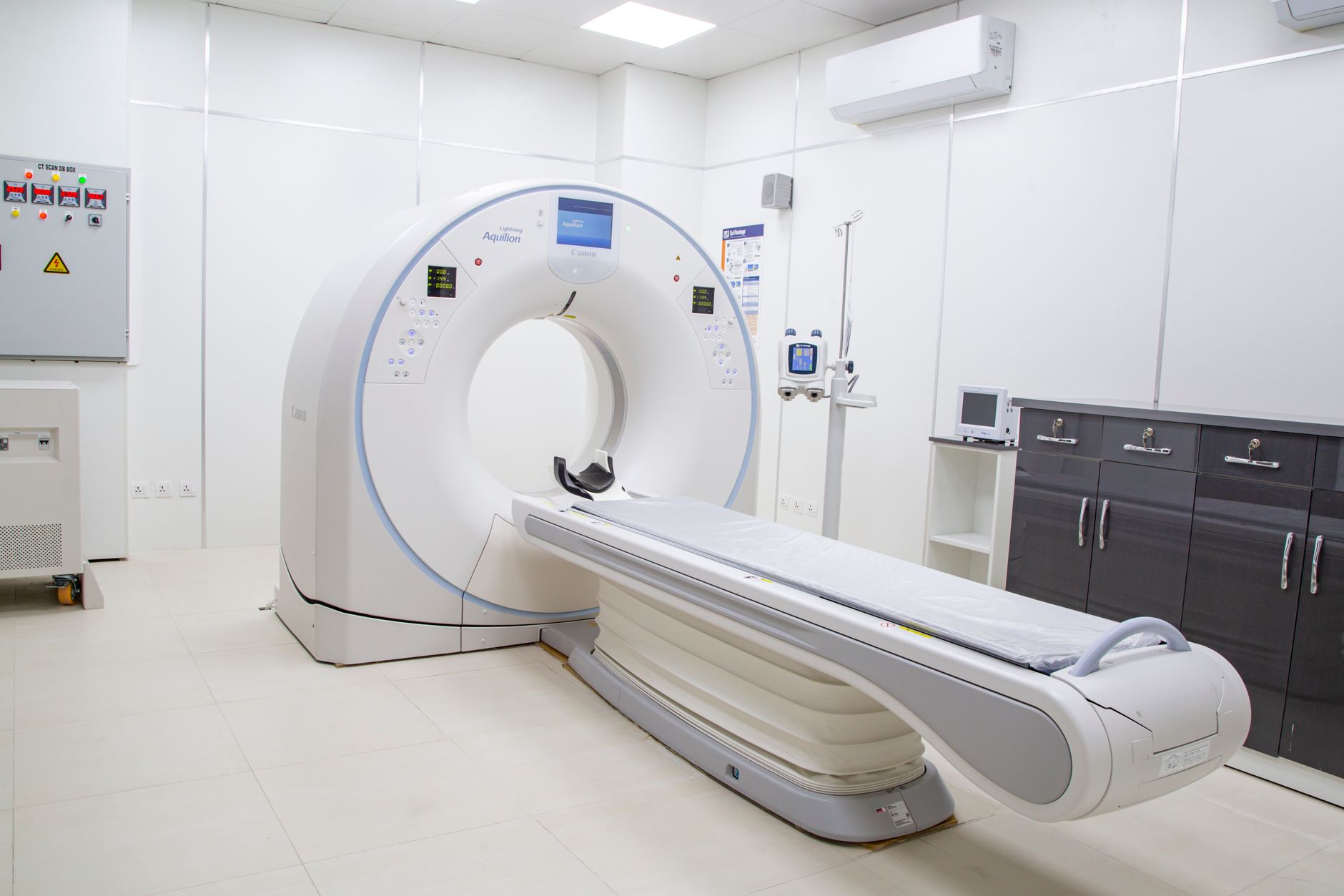 Salle d'imagerie moderne dans un hopital